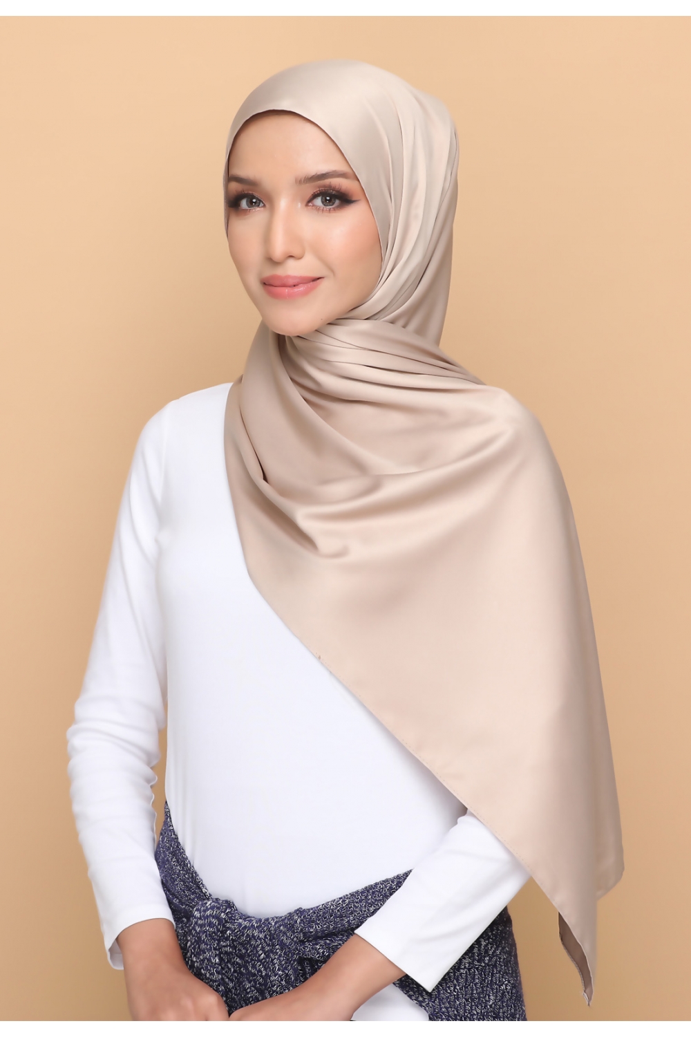 Nude colour shawl Clearance